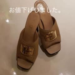 GUCCIハラコミュールヒール11センチのサムネイル