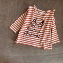 【bobo choses 】ボーダー ロンT トップス 12-18mのサムネイル