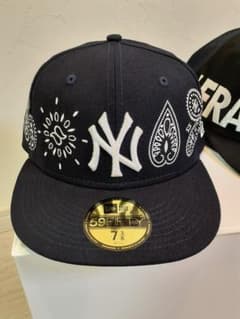 未使用品 NEW ERA ペイズリー ベースボールキャップのサムネイル