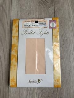 Sylvia バレエタイツ Child M ナチュラルピンク　穴あき　シルビアのサムネイル