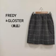 FREDY&GLOSTER フレディ＆グロスター チェック柄 タイトスカートのサムネイル
