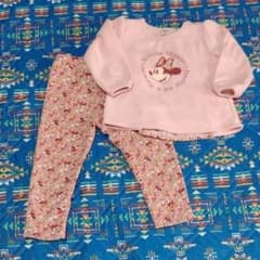 ミニーちゃん セットアップ 裏起毛のサムネイル