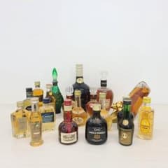 古酒のミニボトルウイスキーコレクション 19 ウイスキー リキュール ミニボトルコレクション 古酒 まとめ 19本