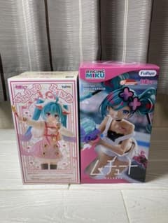 【未開封品】初音ミク フィギュア 2点セットWonderland レーシングミク