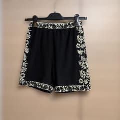 JeanPaul GAULTIER フローラルプリント ショートパンツ 黒のサムネイル