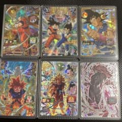 スーパードラゴンボールヒーローズ カード 6枚セットのサムネイル