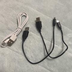USB Type-B ケーブル まとめ売り　ホワイト ブラックのサムネイル
