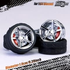 1/64 ミニカー 高質品なホイール 4台分セット 1/64 ミニカー 高質品なホイール 4台分セット Amazon.co.jp: edonsa
