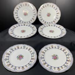 リモージュ ベルナルド シャトーブリアン 陶磁器 食器 皿 大・中 6枚セット リモージュ ベルナルド シャトーブリアン 陶磁器 食器 皿 大・中 6枚