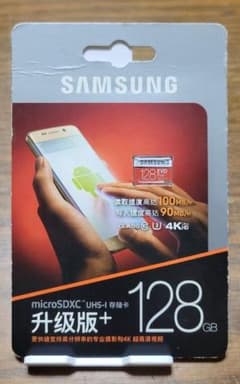 SAMSUNG 4K対応microSDカード 128GBのサムネイル