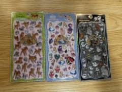 ディズニー プチドロップステッカー 3枚セットのサムネイル