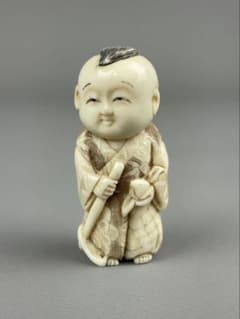 時代根付 天然素材 細密彫刻 唐子 男の子 時代根付 天然素材 細密彫刻 唐子 男の子 - メルカリ