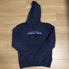Patagonia フーディー バイソン XS ネイビーのサムネイル