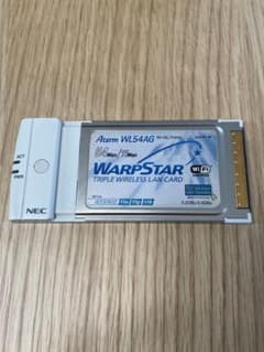 NEC AtermWL54AG PA-WL/54AG 無線LANカードのサムネイル