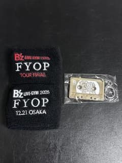 B'z ガチャ 会場限定 大阪 12/21 リストバンド カセットチャーム 3種 B'z ガチャ 会場限定 大阪 12/21 リストバンド カセットチャーム 3種