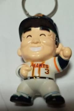 備品 当時物】読売ジャイアンツ 長嶋茂雄 キーホルダー 背番号3 巨人
