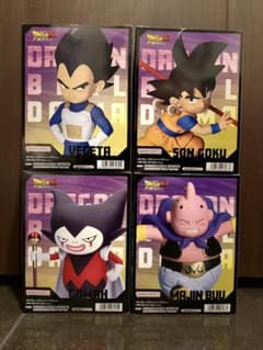 ドラゴンボール ダイマ パネル付きフィギュア 4体セット - メルカリ