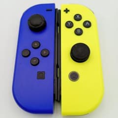 [초미품 순정 완동품]닌텐도 Joy-Con 컨트롤러 깊은 푸른 노랑 1