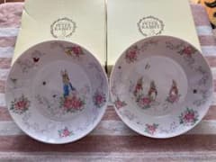 【新品】PETER RABBIT パスタカレー皿 2枚セットのサムネイル