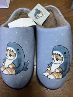 ルームシューズ(mofusand さめにゃん)のサムネイル