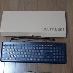 未使用。パソコンキーボードのサムネイル
