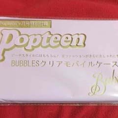 Popteen9月号付録のサムネイル