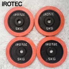iROTEC アイロテック 5kg ダンベルプレート 4枚セット - メルカリ