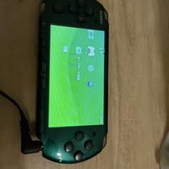 SONY PSP-3000 グリーン　動作確認済のサムネイル