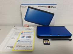 【美品】任天堂 ニンテンドー3DS LL 本体 ブルー×ブラックのサムネイル