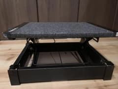 ピアノ補助ペダル 昇降式 ブラック - メルカリ