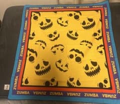 ZUMBA バンダナ スカーフ イエロー ハロウィンのサムネイル