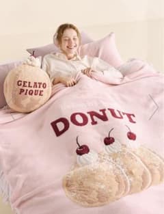 GELATO PIQUE SLEEPスイーツジャガードマルチカバー枕カバーセット GELATO PIQUE SLEEPスイーツジャガードマルチカバー枕カバーセット