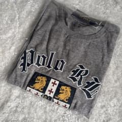新品タグ付き】ポロラルフローレン Tシャツ ヴィンテージ加工 L グレーのサムネイル