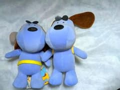 小犬のラフちゃん ぬいぐるみ 2体セット