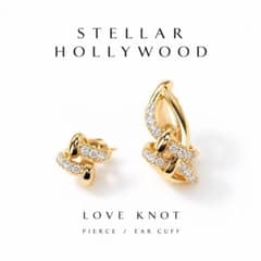 STELLAR HOLLYWOOD LOVE KNOT ピアス イヤーカフのサムネイル