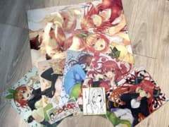 五等分の花嫁展 クリアファイル全種のサムネイル
