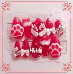 ネイルチップ　すとぷり　莉犬くん　量産型　痛ネイルのサムネイル