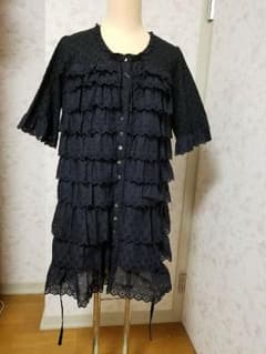 お値下げしました☆ピンクハウス黒ワンピースのサムネイル