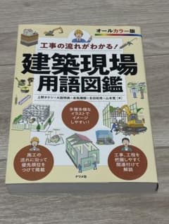 【美品】工事の流れがわかる！ 建築現場用語図鑑 オールカラー版のサムネイル