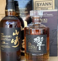 サントリー 山崎18年 響21年 各700ml 2本セット - メルカリ