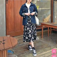 hotping 花柄スカートのサムネイル