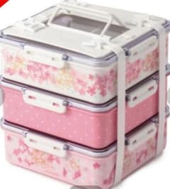 3段弁当箱 さくら Afternoon Teaのサムネイル