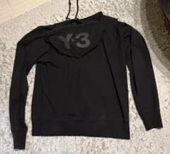 Y-3 ジップアップパーカー ブラックのサムネイル