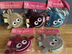 キラキラクジラッキー小銭入れ5色セットのサムネイル