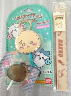 ちいかわ ラッコ 先生3点セット（キャンディチャームズ/ロリポップ/定規）のサムネイル