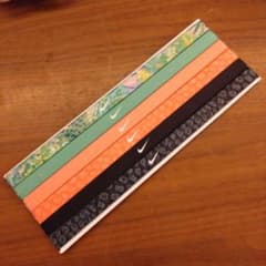 ナイキ　ヘッドバンド 6本　カラフル