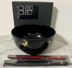 新品未使用品】Hanae Mori Chiki Chic 漆器 椀と箸セット - メルカリ