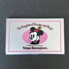 東京ディズニーランド ミニーマウス アルミ　カードケース　名刺入れ 東京ディズニーランド ミニーマウス アルミ カードケース 名刺入れ