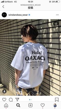wind and sea × Ameri コラボTシャツのサムネイル