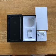 アイフォン7  128GB 空箱 ジェットブラックのサムネイル